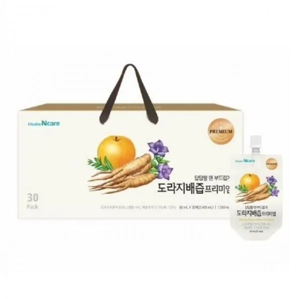 [천호엔케어] 도라지배즙 프리미엄 80mL x 30개입