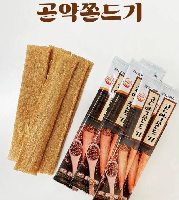 쫀슐랭 곤약쫀드기(18g x 20봉지)