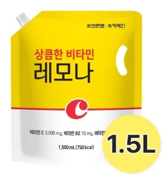 상큼한 비타민 충전 레모나 대용량1.5L