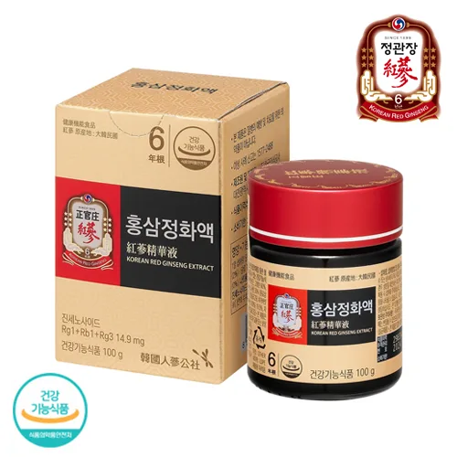 [한국인삼공사] 정관장 홍삼정화액 100g x 1병 +쇼핑백