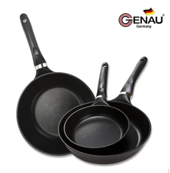 [제너] 오펜 티타늄코팅 IH 후라이팬20+후라이팬28+궁중팬28cm 3종 유리뚜껑세트