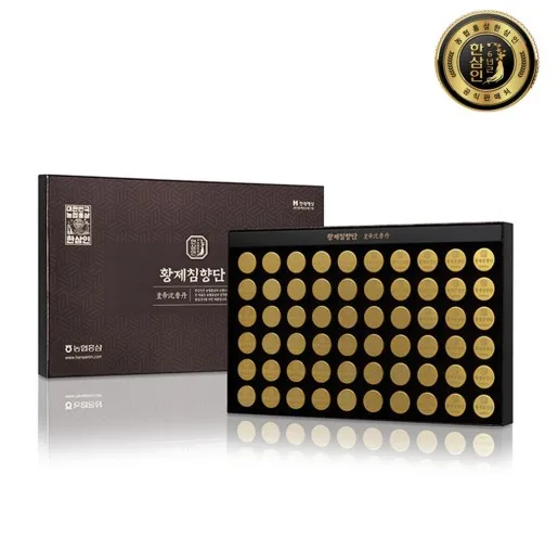 [농협 한삼인] 황제침향단 3.75g x 60환 + 쇼핑백