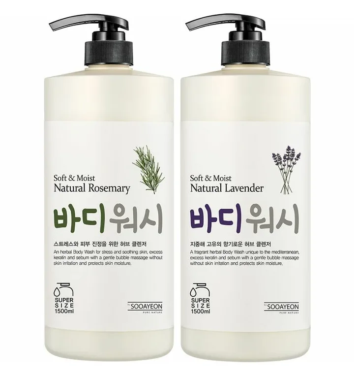 [수아연] 소프트 앤 모이스춰 바디워시