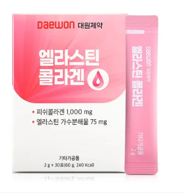 [대원제약] 엘라스틴 콜라겐 2g x 30포
