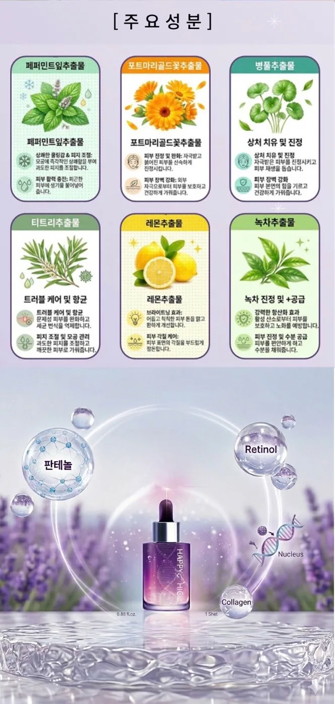 코스메틱히트 레티놀 프리미엄 솔루션 마스크팩