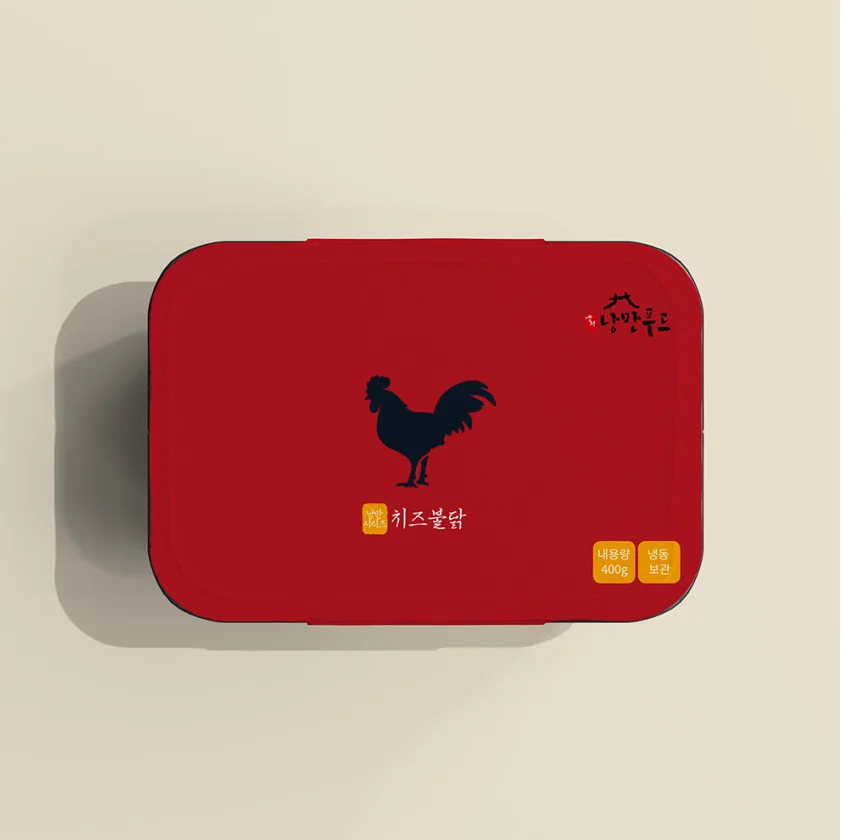 상품코드 : HPF004 모짜렐라 듬뿍 숯불 치즈불닭치킨 400g