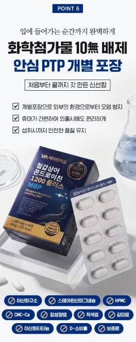 철갑상어 콘드로이친 1200 플러스 MBP 1,000mgX60정