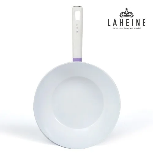 [라헨느] 더 퀸 포토프 퍼플 세라믹 IH WOK 28cm