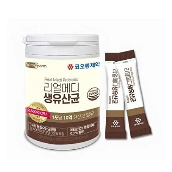 [코오롱제약] 리얼메디 생유산균 2000mg x 30포 (낱개발주용)