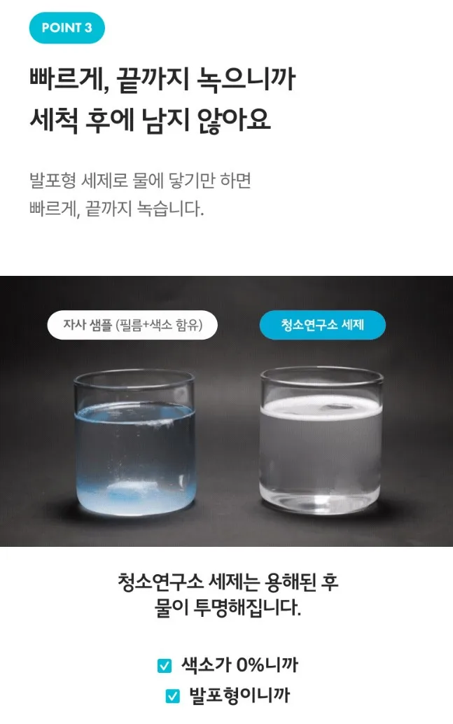 청소연구소 세제 (식기세척기용) 40정