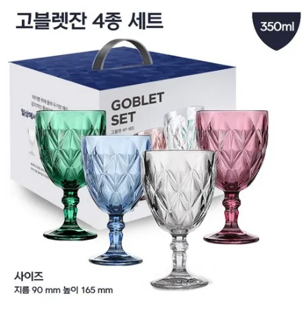 상품코드 : DG005 도기야 고블렛잔 4p세트