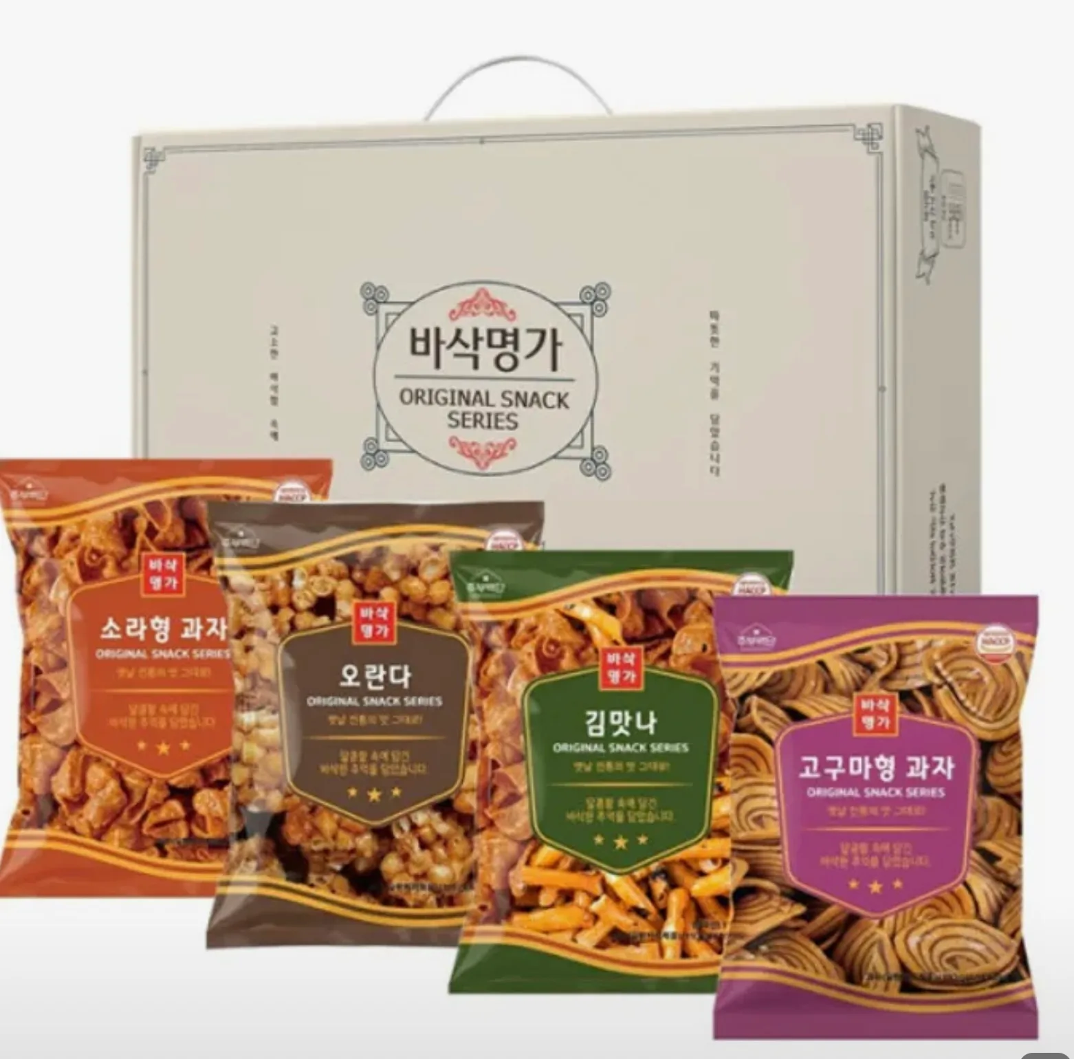 바삭명가 우리간식 4종 세트
