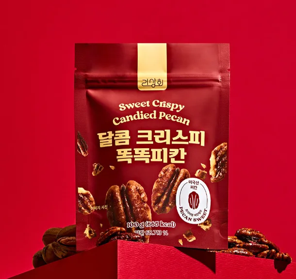리상회 달콤 크리스피 똑똑 피칸정과