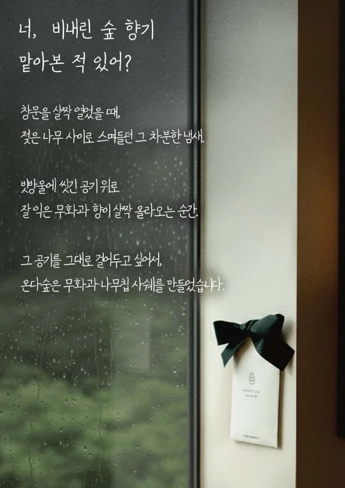 상품코드 : ODS005 천연나무칩 무화과향 탈취제 샤쉐