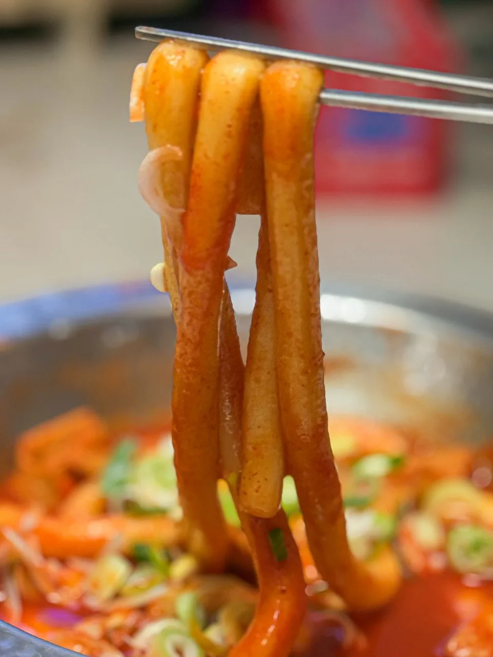 쫄깃한 누드밀떡 추억의 국민학교 앞 밀떡볶이