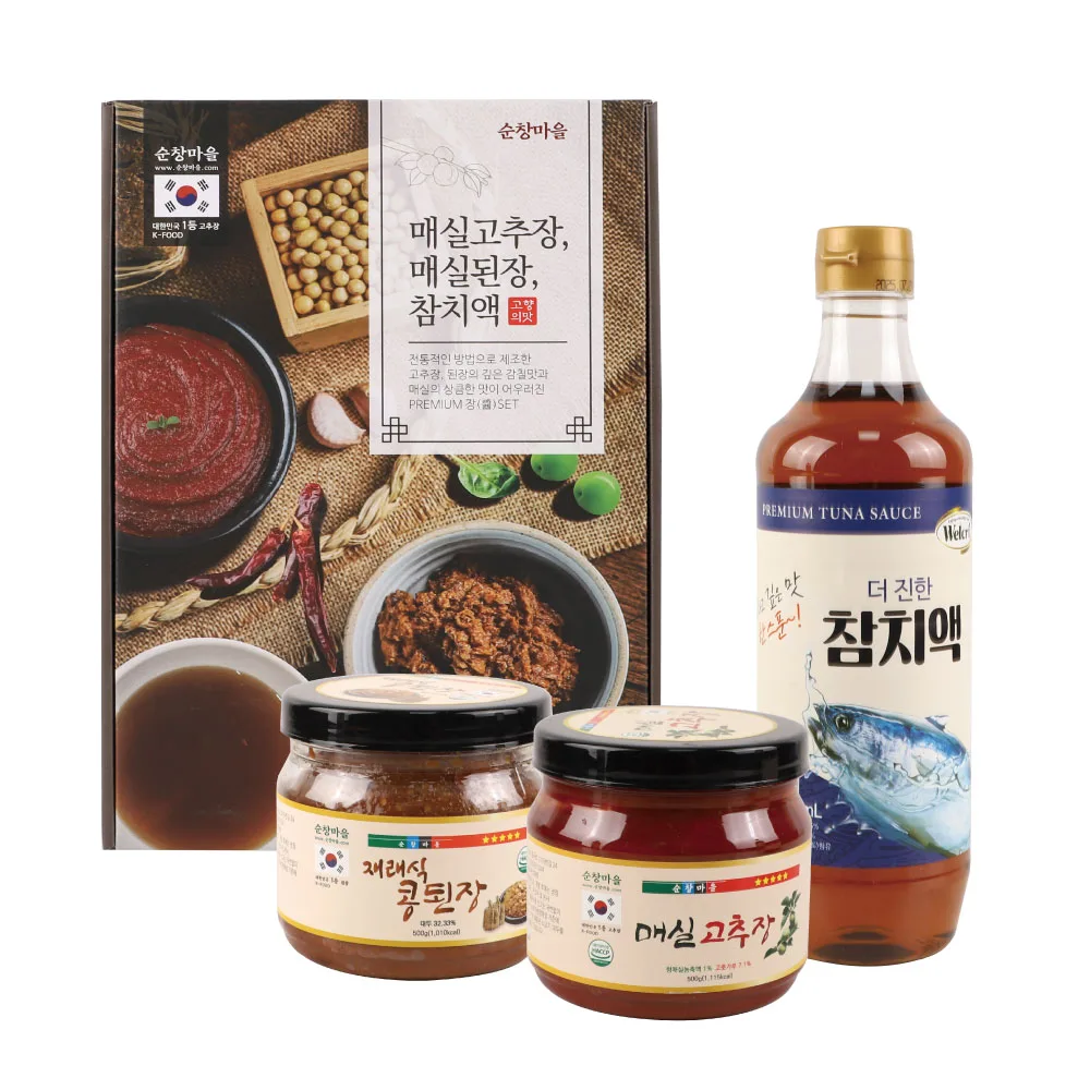 [웰크리] 순창마을 고추장 된장세트