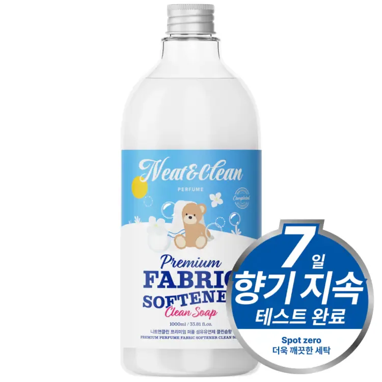 [니트앤클린] 프리미엄 퍼퓸 섬유유연제 (1000ml) 사진 3