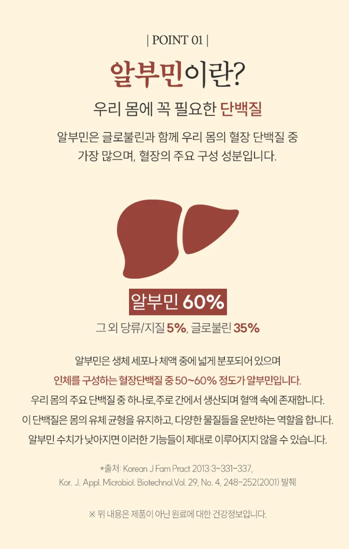 상품코드 : DH008 [김소형원방] 하나로황실 알부민 20ml*15병