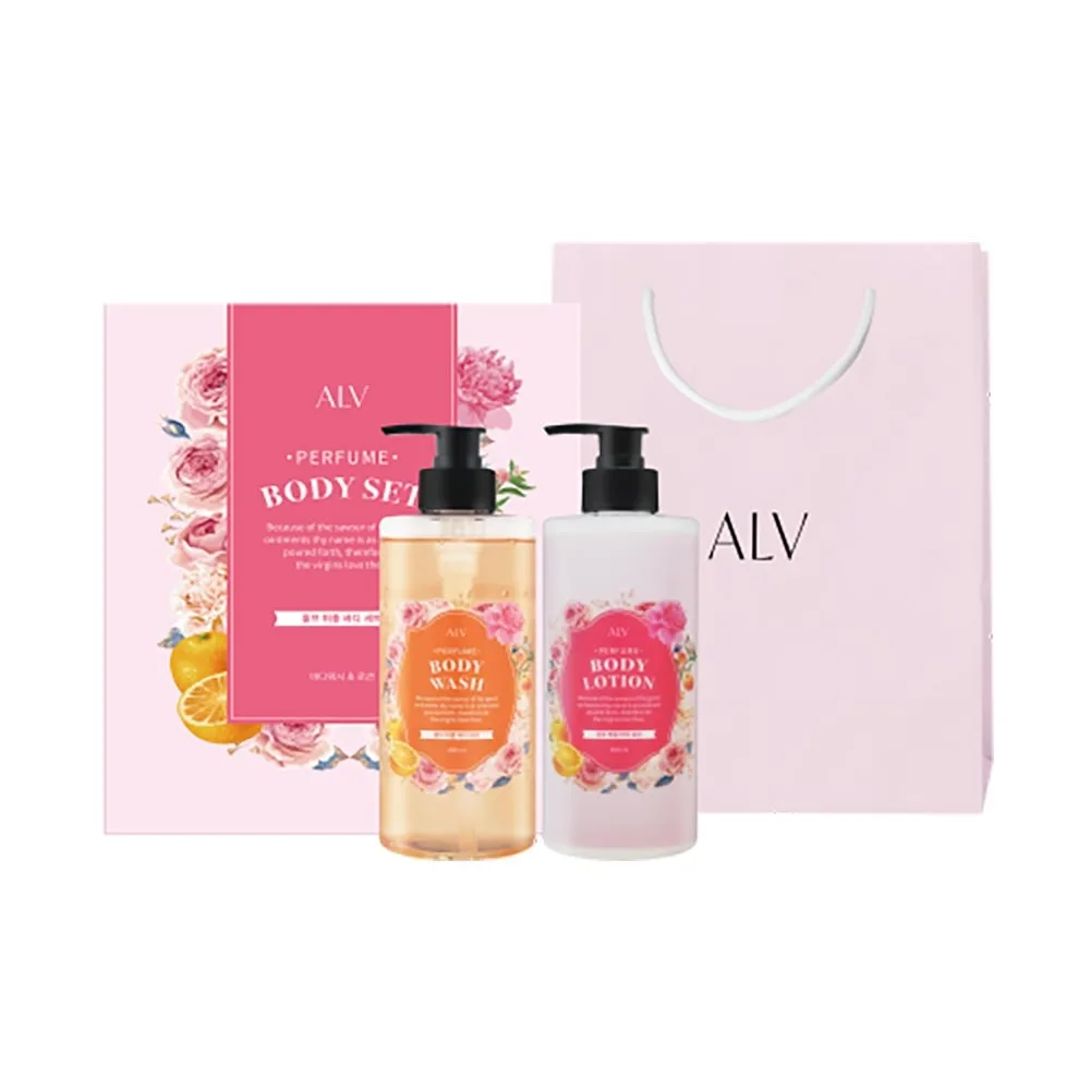 [올브] 퍼퓸 바디워시 + 퍼퓸 바디로션 400ml 2종세트 [롯데백화점 판매용]