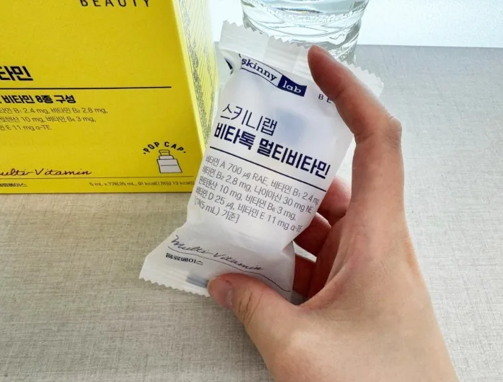 스키니랩 멀티비타민 음료변신 비타톡 7개입
