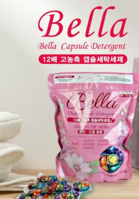 상품코드 : GLB062 벨라 5in1 고농축 캡슐 세탁세제