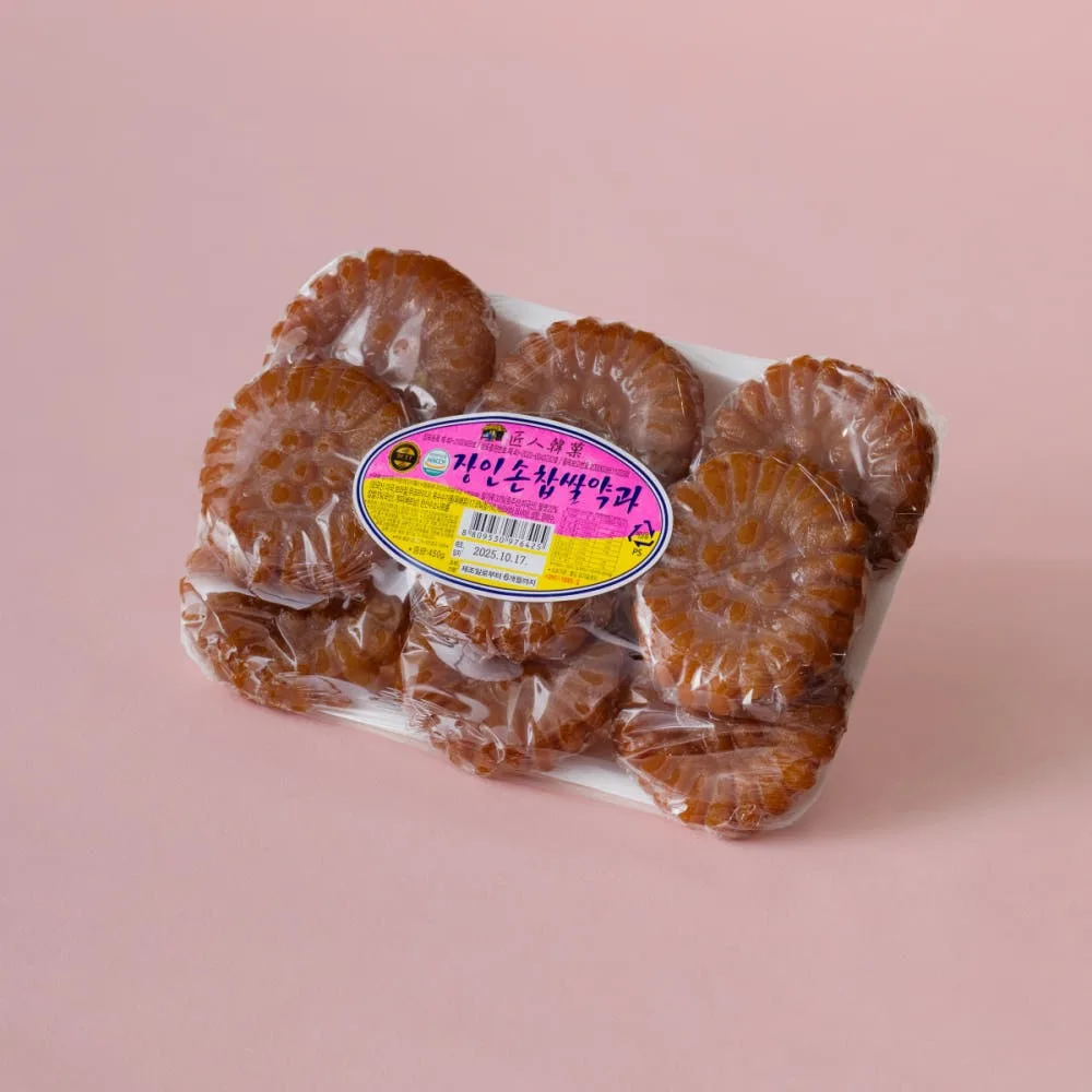 상품코드 : JI003 [26년원조] 장인약과 정약과 450g