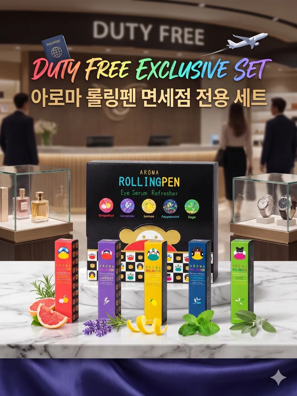 빠른 피로회복  아로마 롤링펜 (낱개발주용)