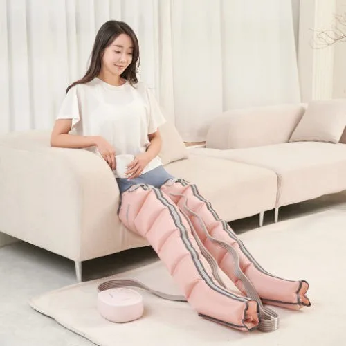 [비타그램] 에어그라운드 플러스 6방 공기압 다리마사지기(핑크)