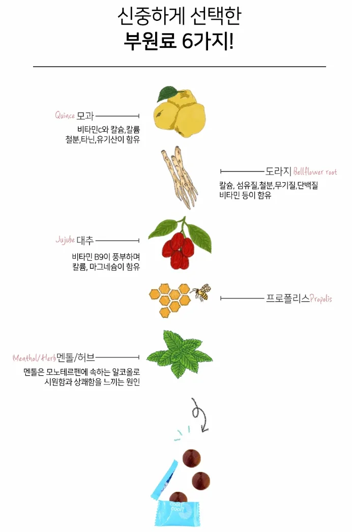 무설탕 목캔디 쿨티쿨티 대용량 120g