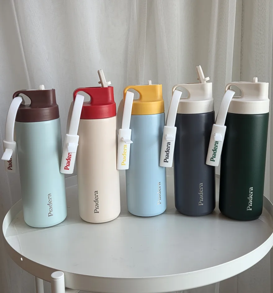 상품코드 : FR007 AirSip 보온보냉 스트로우 한손 텀블러 550ml