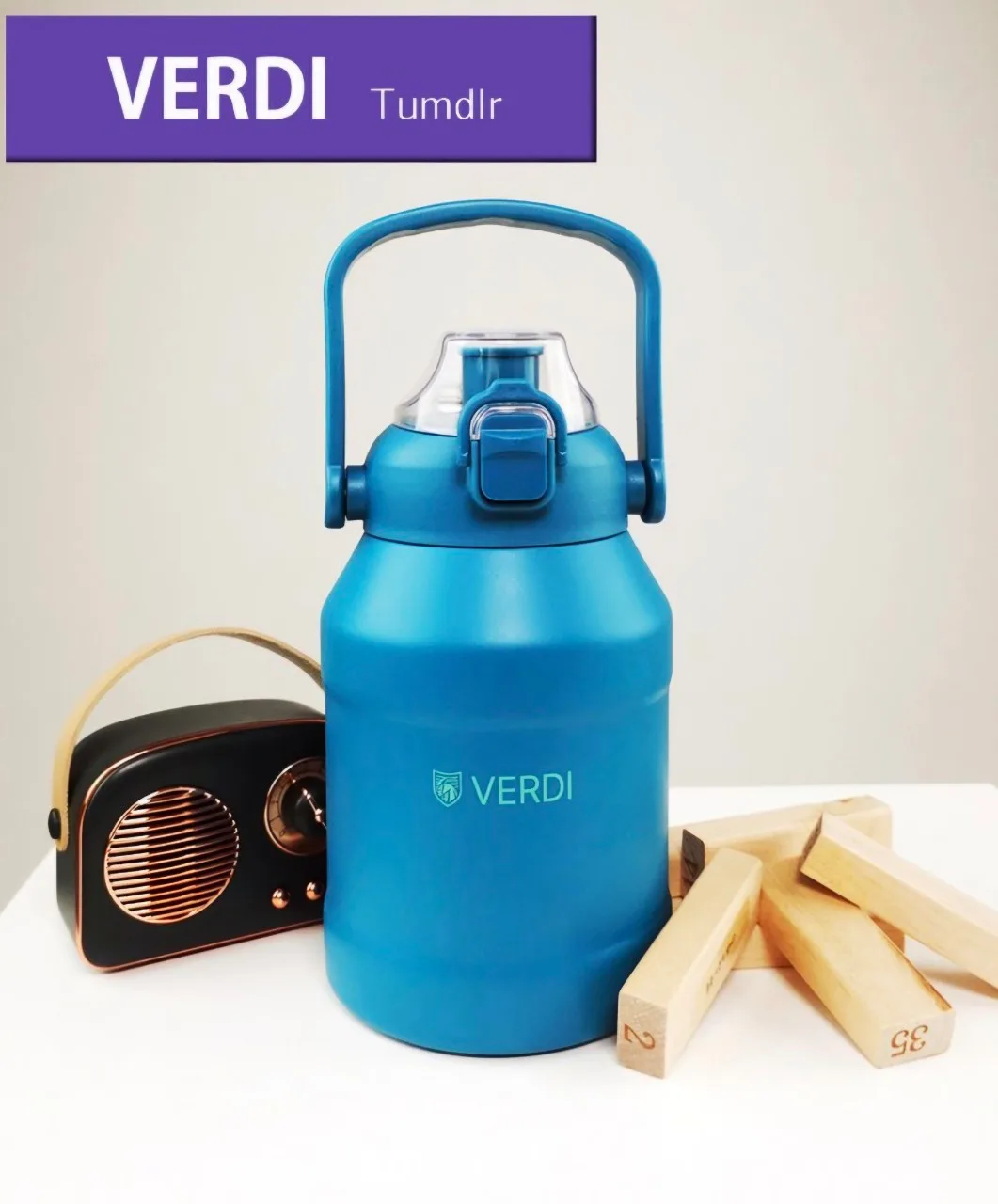 베르디 대용량 텀블러 1100ml [낱개발주용] 사진 2