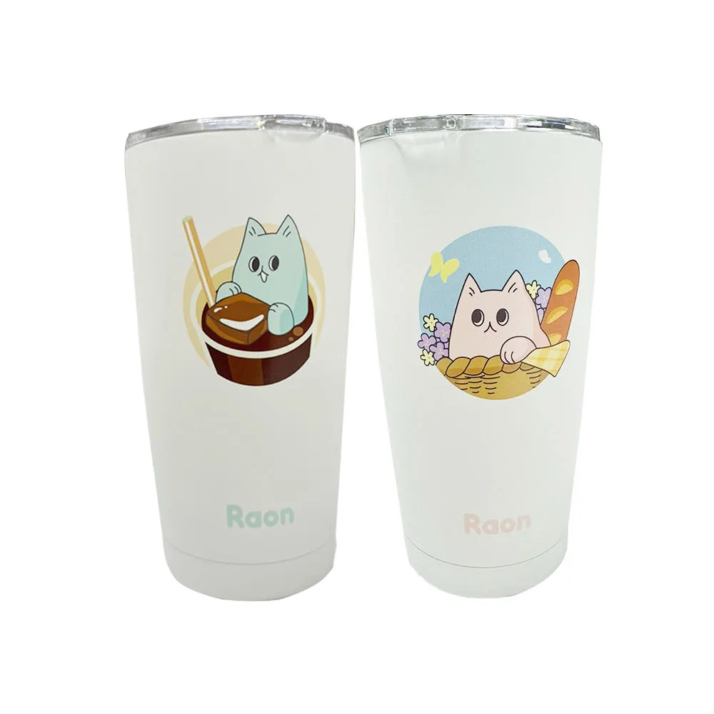 [라온] 캐릭터 보온 보냉 텀블러 600ml