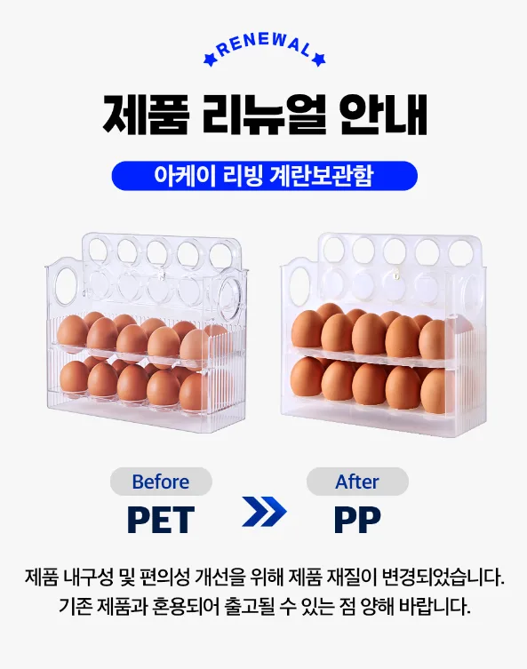 상품코드 : K0310 [아케이] 계란보관함
