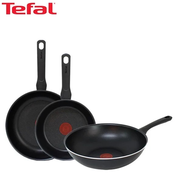 [테팔] 이지앤컴포트 티타늄 프라이팬 20cm+24cm+멀티팬 28cm