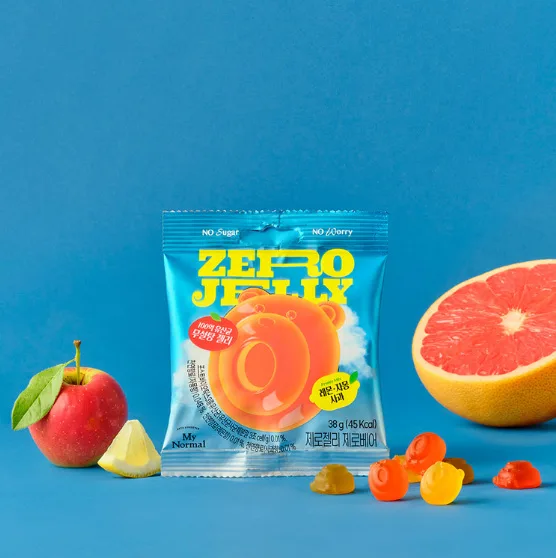 [마이노멀] 제로젤리 제로베어 사과맛 340g