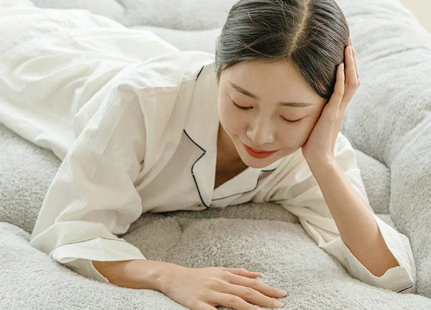 두꺼운 사계절 자가발열 집착토퍼 매트리스