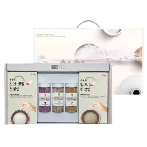[손봉훈] 솔트레인보우 실속 5종선물세트 B (소금3+천일염2)