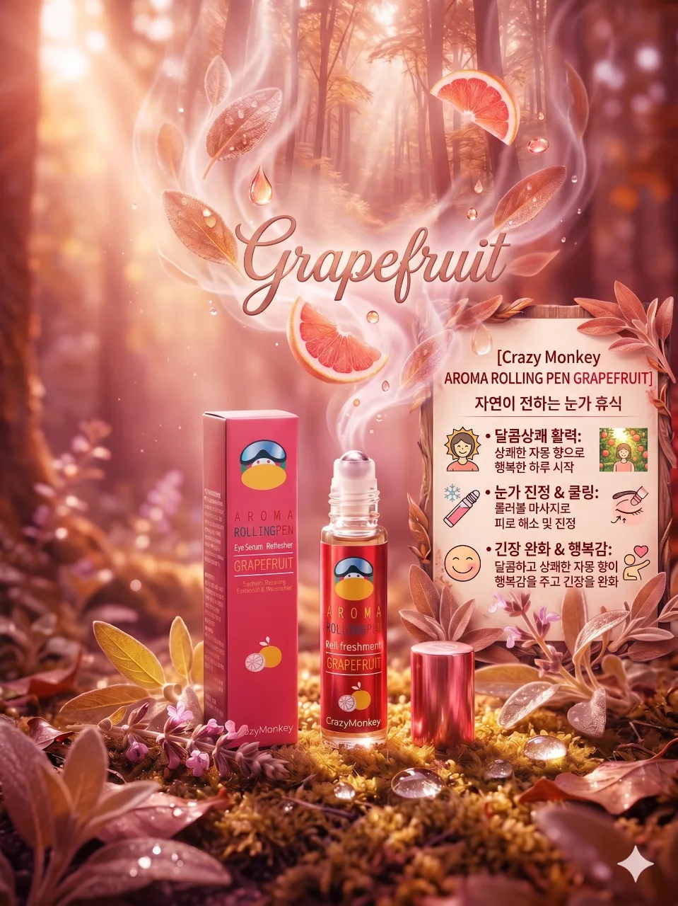 상품코드 : MK003 빠른 피로회복 아로마 롤링펜