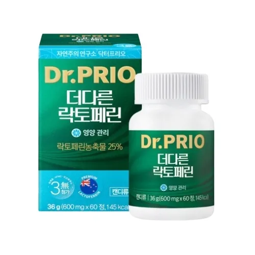 [닥터프리오] 더 다른 락토페린 60정 1개