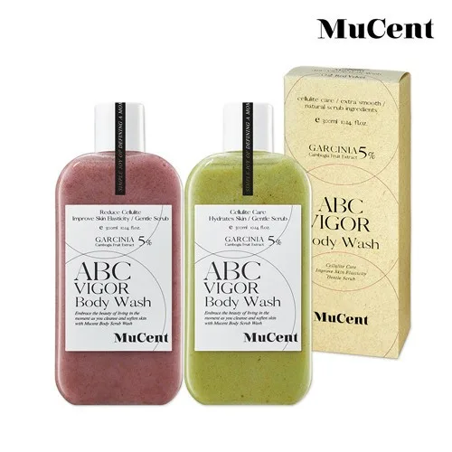 [뮤센트X양쥐언니] 뮤센트 ABC 비거 바디워시300ml 2종세트 [백화점판매용]