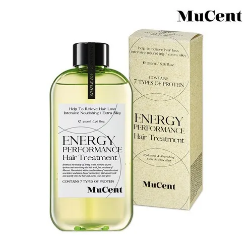 [뮤센트X양쥐언니] 뮤센트 에너지 퍼포먼스 헤어 트리트먼트 200ml [백화점판매용]