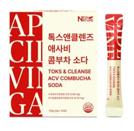 [뉴네이처] 톡스앤클렌즈 애사비 콤부차 소다
