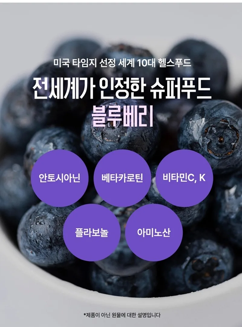 네세서리 블루베리퓨레 100 (20g*14포)