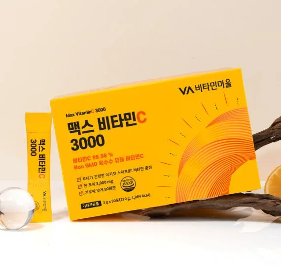 [비타민마을] 맥스 비타민C 3000 분말 3개월분 90포, 1개 사진 2