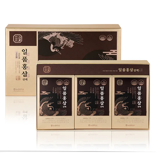 [농협홍삼 한삼인] 일품홍삼 진액 40ml × 30포 + 쇼핑백