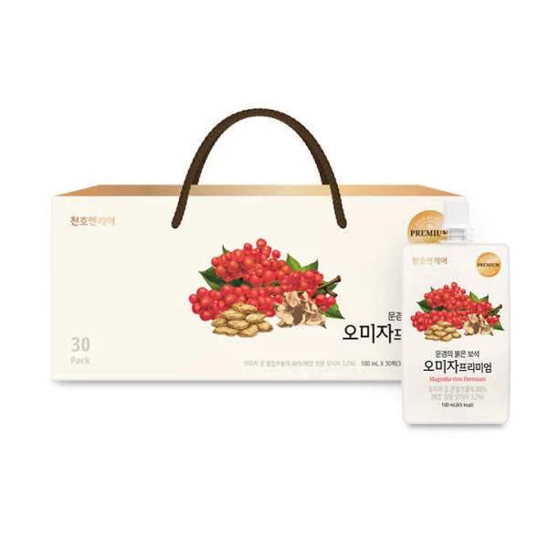 [천호엔케어] 오미자 프리미엄 100ml X 30팩