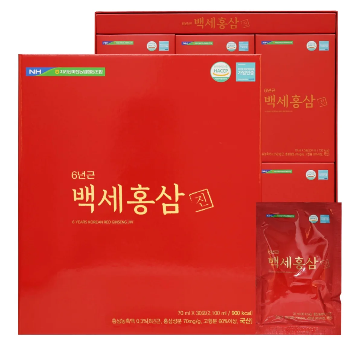 [지리산마천농협] 백세홍삼진 (70mlx30포)