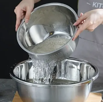 [아케이바이] 올스텐 쌀 세척볼
