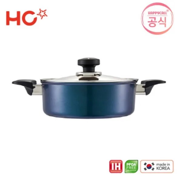 [해피콜] 포텐셜 티타늄 IH 전골냄비 24cm