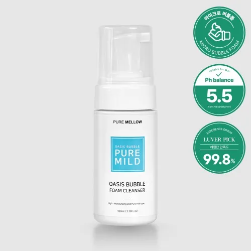 [퓨어멜로우] 오아시스 버블 마일드 폼 클렌저 100ml